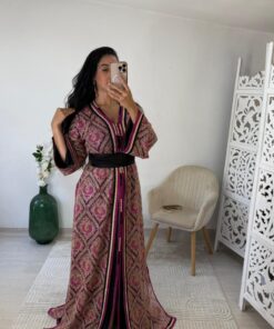 caftan violet rose