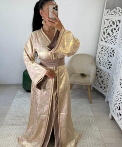 caftan beige rosé