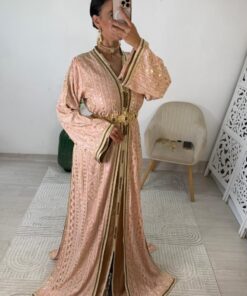 caftan gold marron