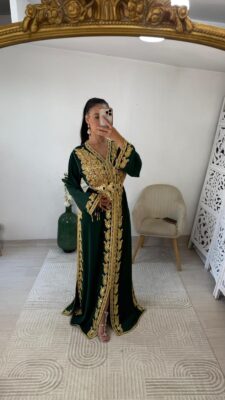 caftan vert royale